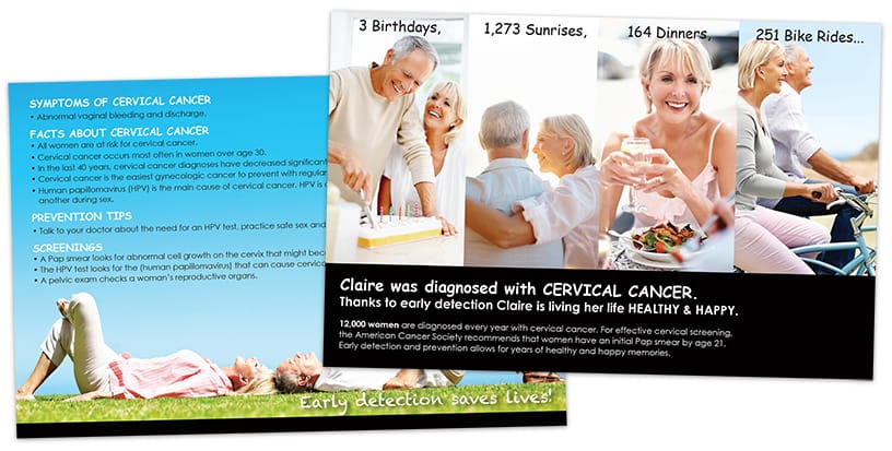 POS - Cervical Cancer Prevention Postcard