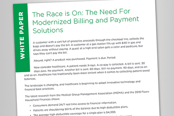 The Need For Modernized Billing and Payment Solutions