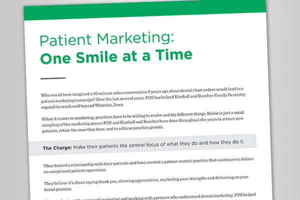 White Paper: Patient Marketing: One Smile at a Time