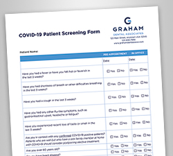 COVID-19 Patient Screening Forms