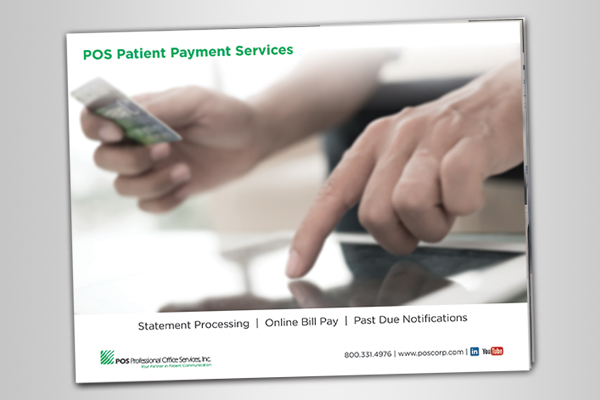 POS Patient Payment Services Book