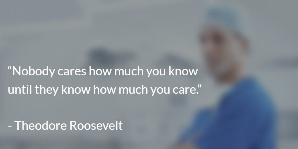 Quote on Effective Doctor-Patient Communication