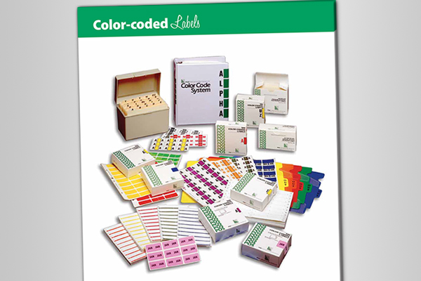 Color-Coded Labels Catalog