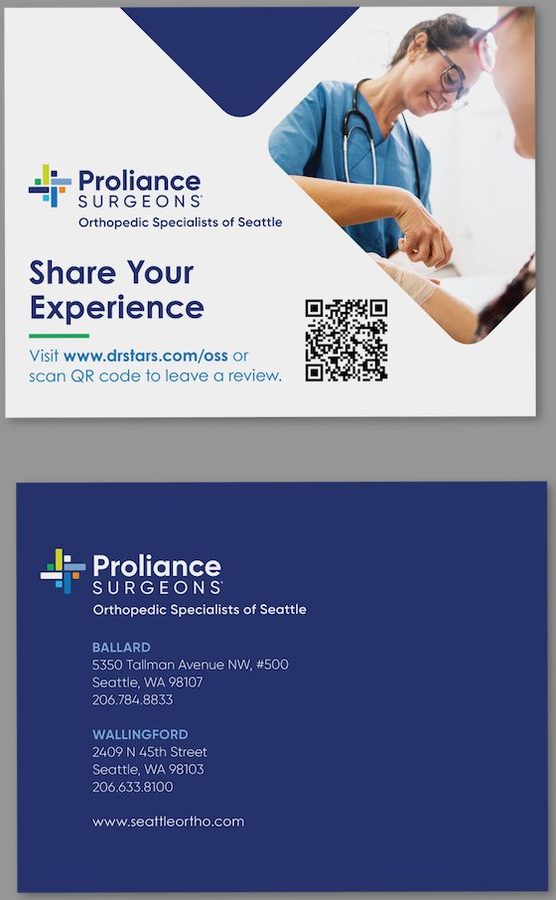 Proliance review card