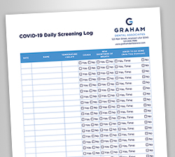COVID-19 Daily Employee Screening Log