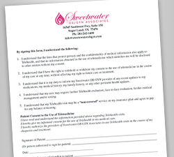 telehealth consent form
