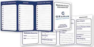 POS - Customized Medication Cards