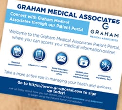 POS - Patient Portal Repositionable Signage