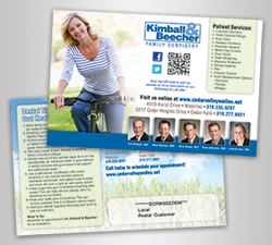 POS - Dental Practice Marketing Postcard