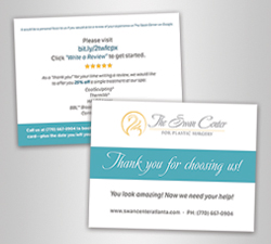 POS - Social Review Thank You Cards