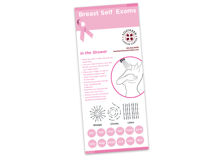 Breast Exam Shower Hanger